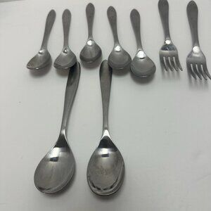 Cambridge Set of 9 Stainless Steel Flatware   Colby